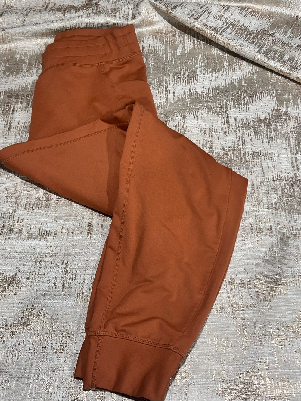 Fabletics Women's Athletic Leggings Orange Casual Pants